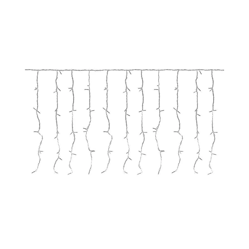 Perdea 330 led-uri ip44 alb cald 5m rebel