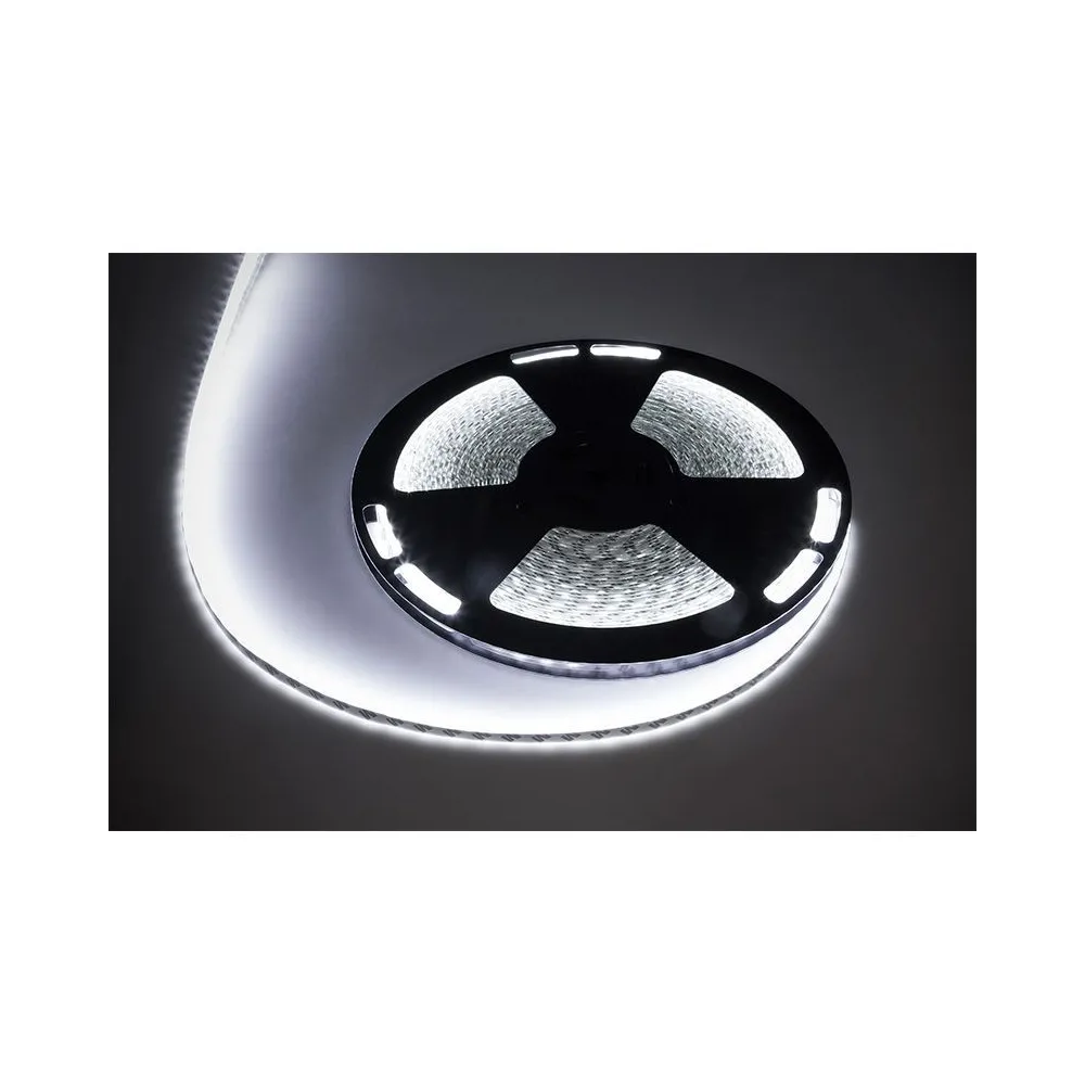 Banda led 5050 ip65 alb rece 25m