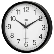 Ceas perete 25cm negru teesa