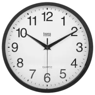 Ceas perete 25cm negru teesa