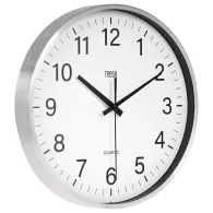 Ceas perete 30cm argintiu teesa
