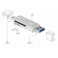 Card reader microsd/sd type c usb 3.0 platinet