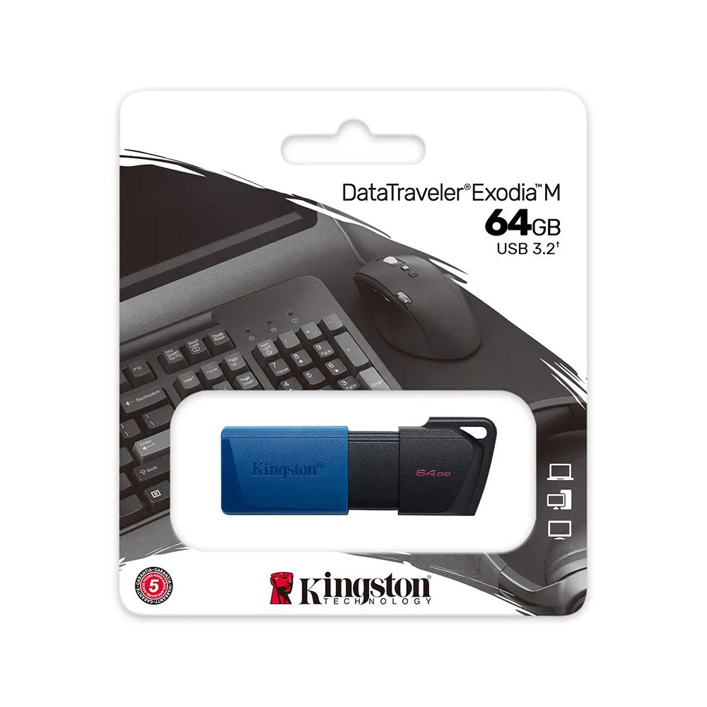 Flash drive 64gb dtxm usb 3.2 kingston