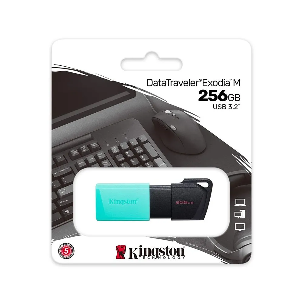 Flash drive 256gb dtxm usb 3.2 kingston