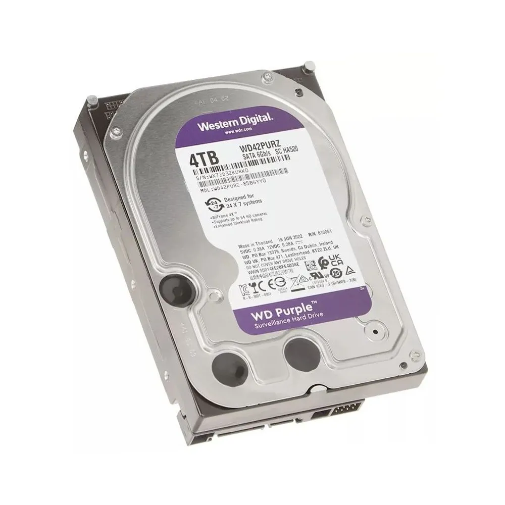 Hdd 4tb sata3 256mb purple western digital