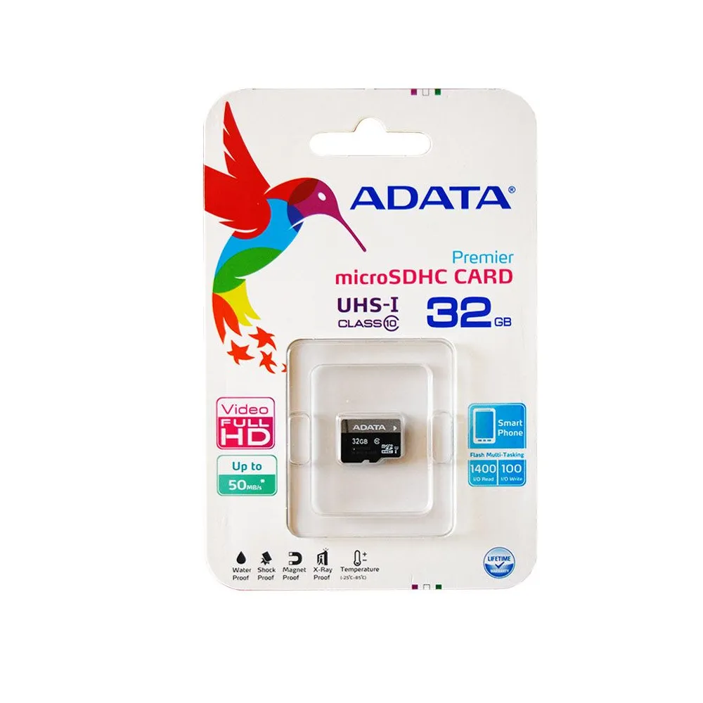 Micro sd card 32gb class 10 adata