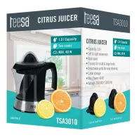 Storcator citrice electric negru teesa
