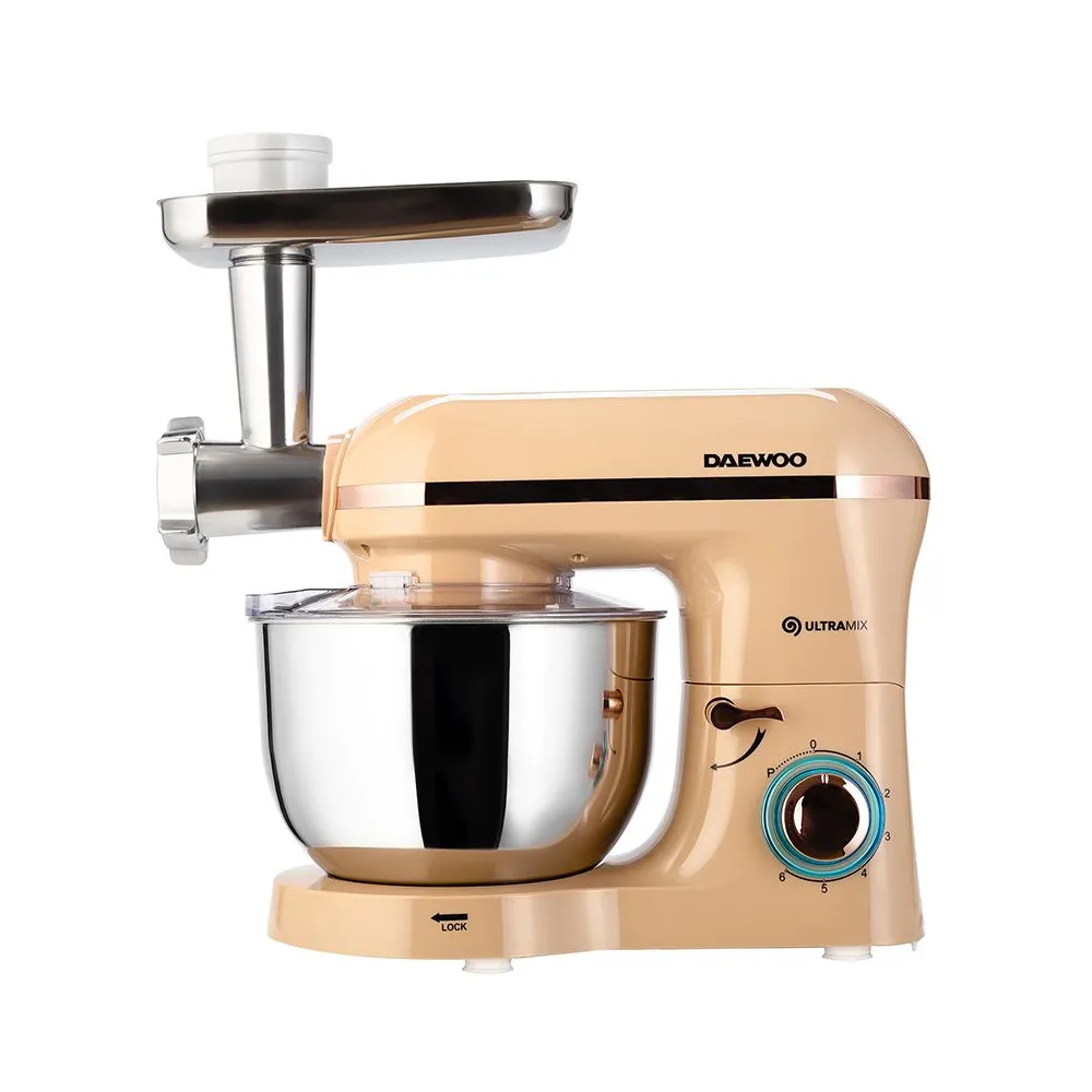 Robot bucatarie mixer si tocat carne 2000w daewoo