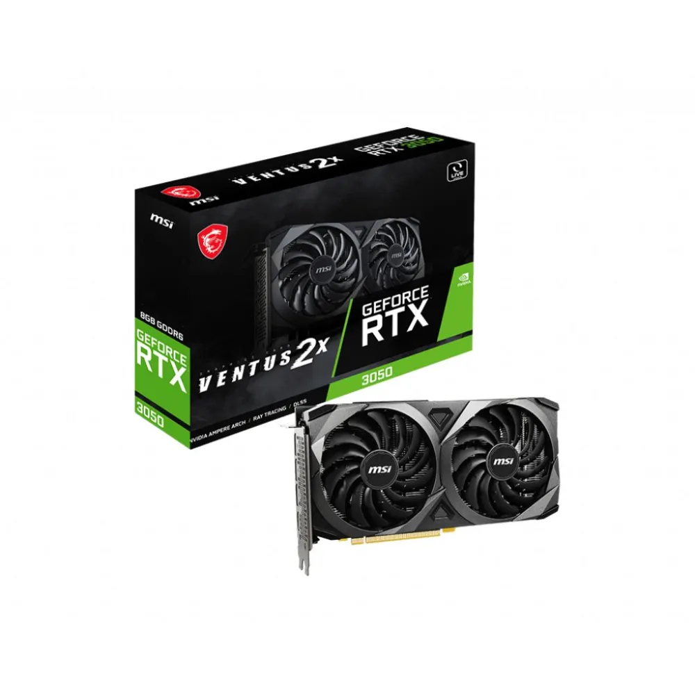 Placa video msi geforce rtx 3050 ventus 2x 8g 912-v397-435 Msi - 1