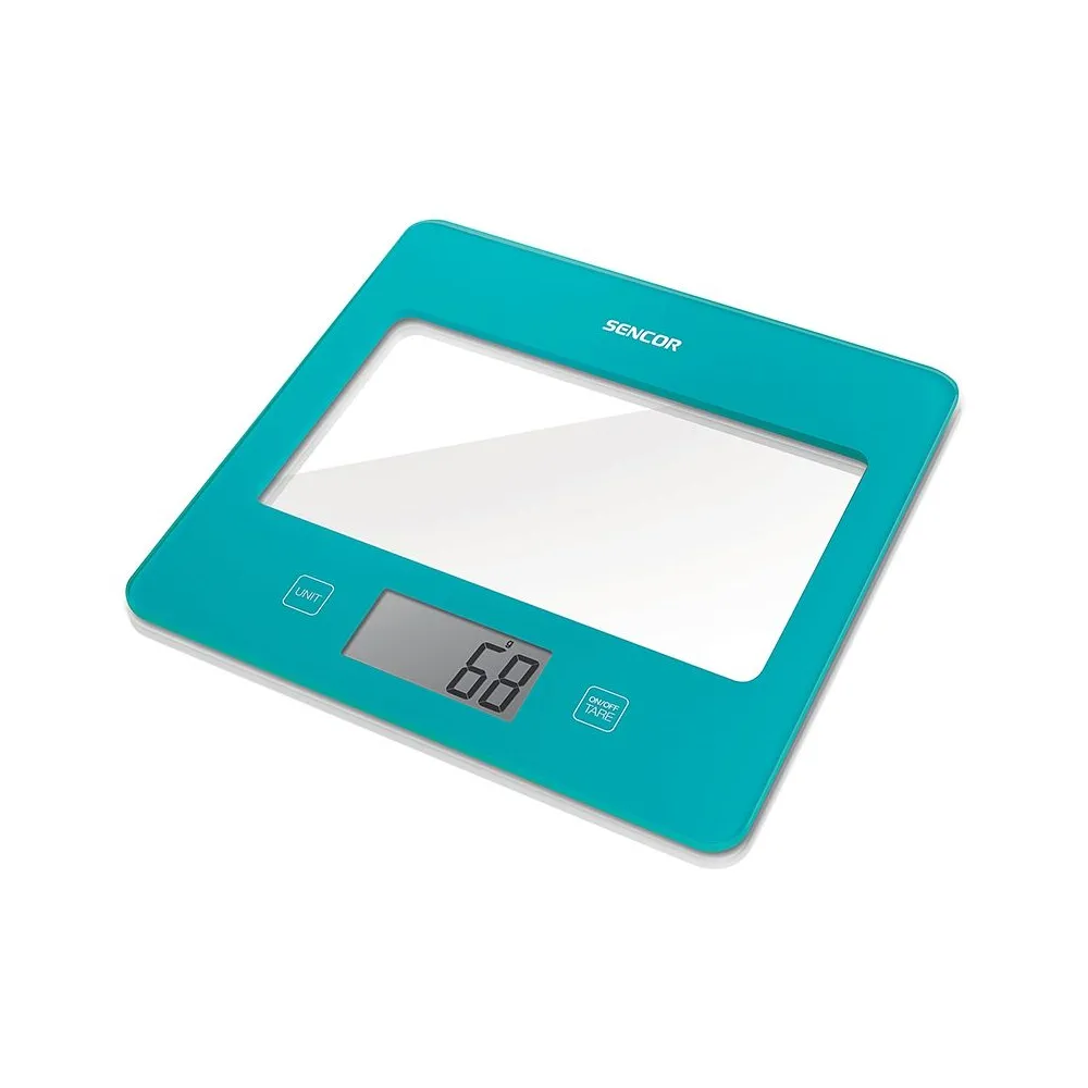 Cantar bucatarie sticla securizata rosu senco