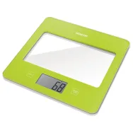 Cantar bucatarie sticla securizata verde senc