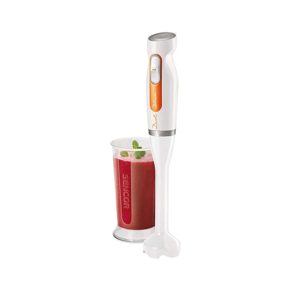Blender de mana 2 lame inox 600w alb sencor