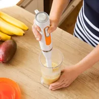 Blender de mana 2 lame inox 600w alb sencor