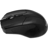 Mouse  spacer pc sau nb wireless 2.4ghz optic 1600 dpi butoane/scroll 3/1  negru spmo-w02 (include tv 0.18lei) Spacer - 1