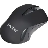 Mouse  spacer pc sau nb wireless 2.4ghz optic 1000 dpi butoane/scroll 3/1  negru spmo-w12 (include tv 0.18lei) Spacer - 1