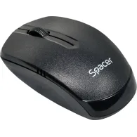 Mouse  spacer pc sau nb wireless 2.4ghz optic 1000 dpi butoane/scroll 3/1  negru spmo-161 (include tv 0.18lei) Spacer - 1