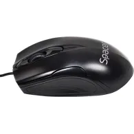 Mouse  spacer pc sau nb cu fir usb optic 800 dpi butoane/scroll 3/1  negru spmo-m11 (include tv 0.18lei) Spacer - 1