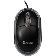 Mouse  spacer pc sau nb cu fir usb optic 800 dpi butoane/scroll 3/1  negru spmo-080 45503289 (include tv 0.18lei) Spacer - 1