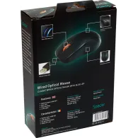 Mouse  spacer pc sau nb cu fir usb optic 1000 dpi butoane/scroll 3/1  negru spmo-f01 (include tv 0.18lei) Spacer - 1