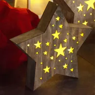 Iluminat festiv stea medie retlux