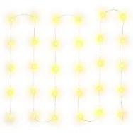 Sir iluminat festiv 30 mini led alb cald retl