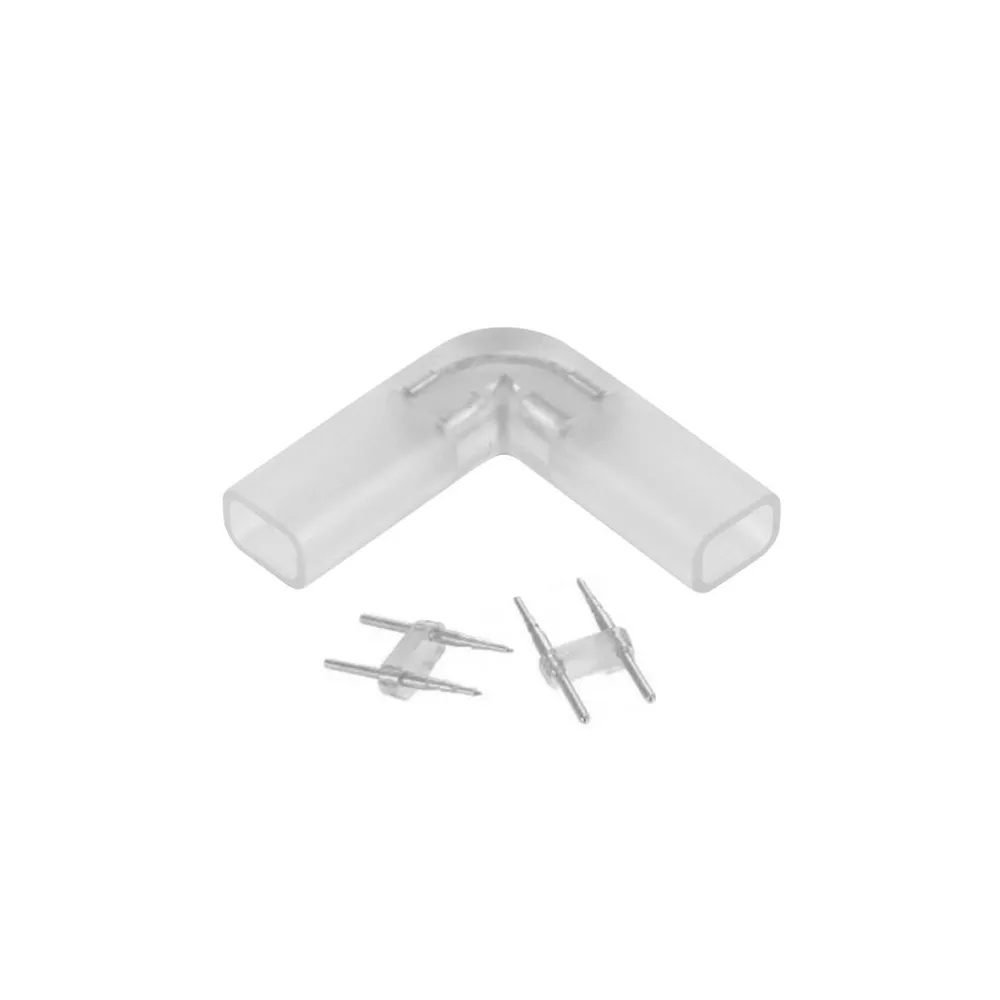 Conector l banda led flexibila 8mm