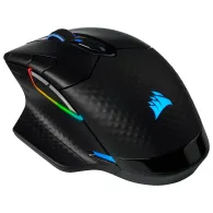 Mouse corsair dark core rgb pro gaming wireless bluetooth | 2.4ghz optic 18000 dpi butoane/scroll 8/1 iluminare butoane programa