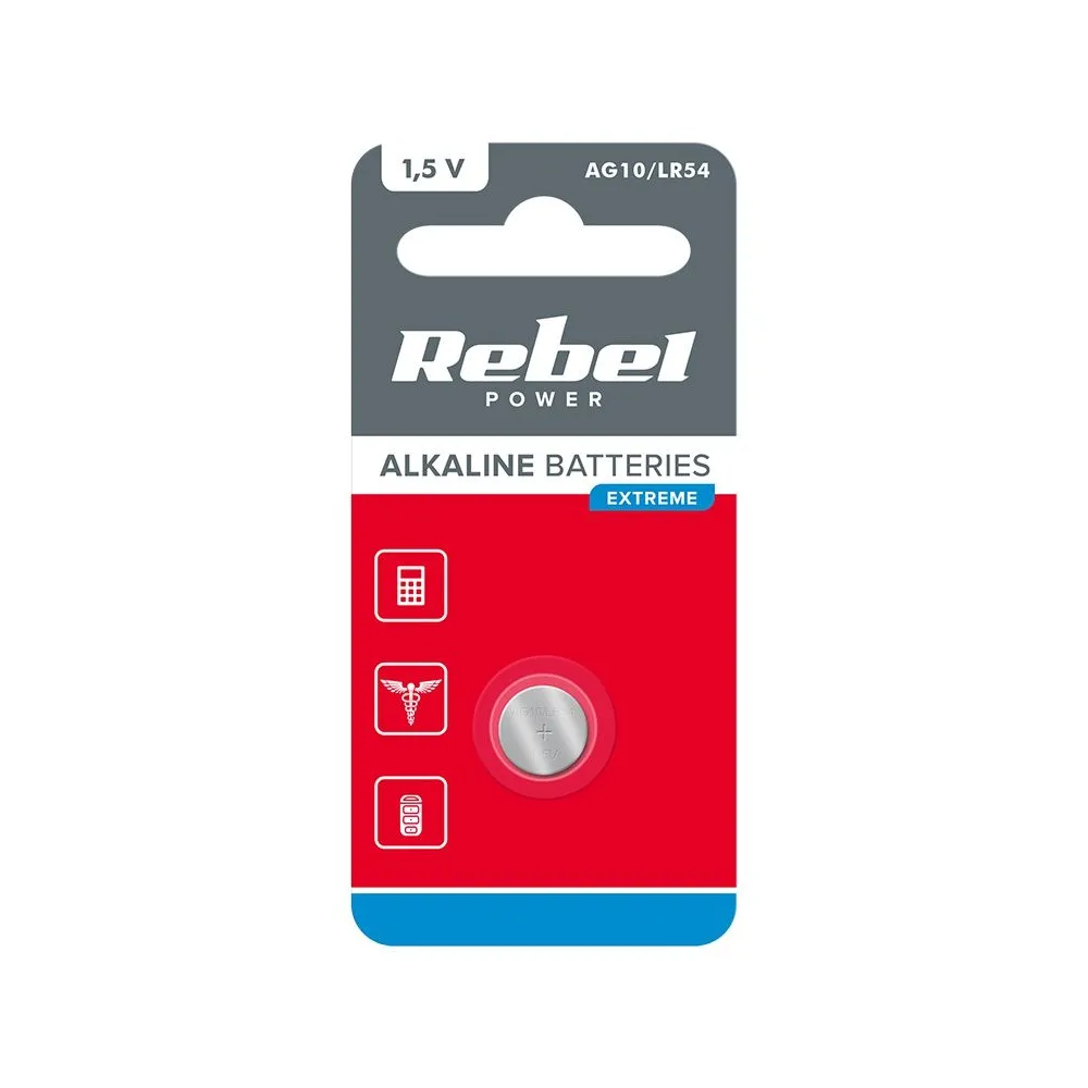 Baterie rebel extreme ag10 1 buc/blister