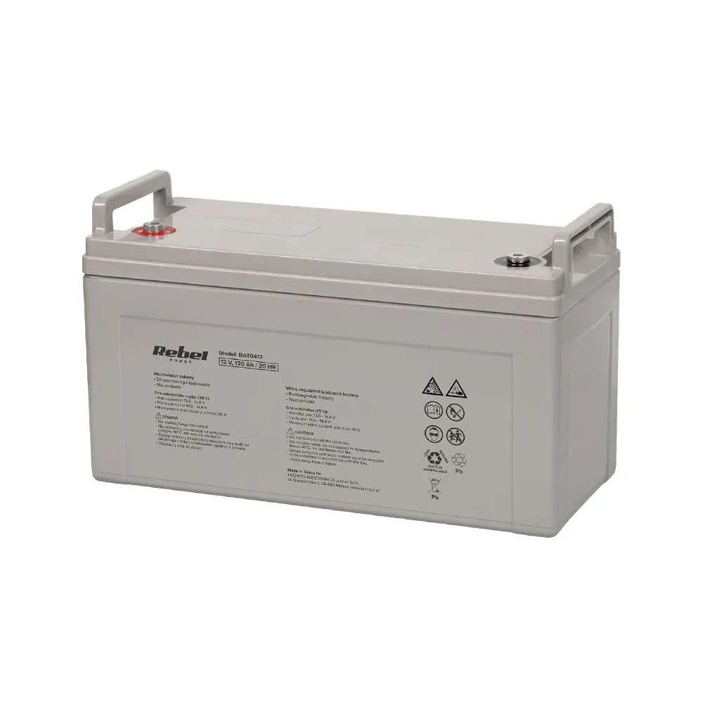 Acumulator gel 12v 120ah rebel