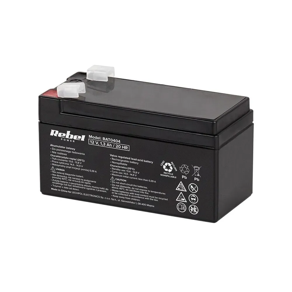 Acumulator stationar sla 12v 1.3ah rebel
