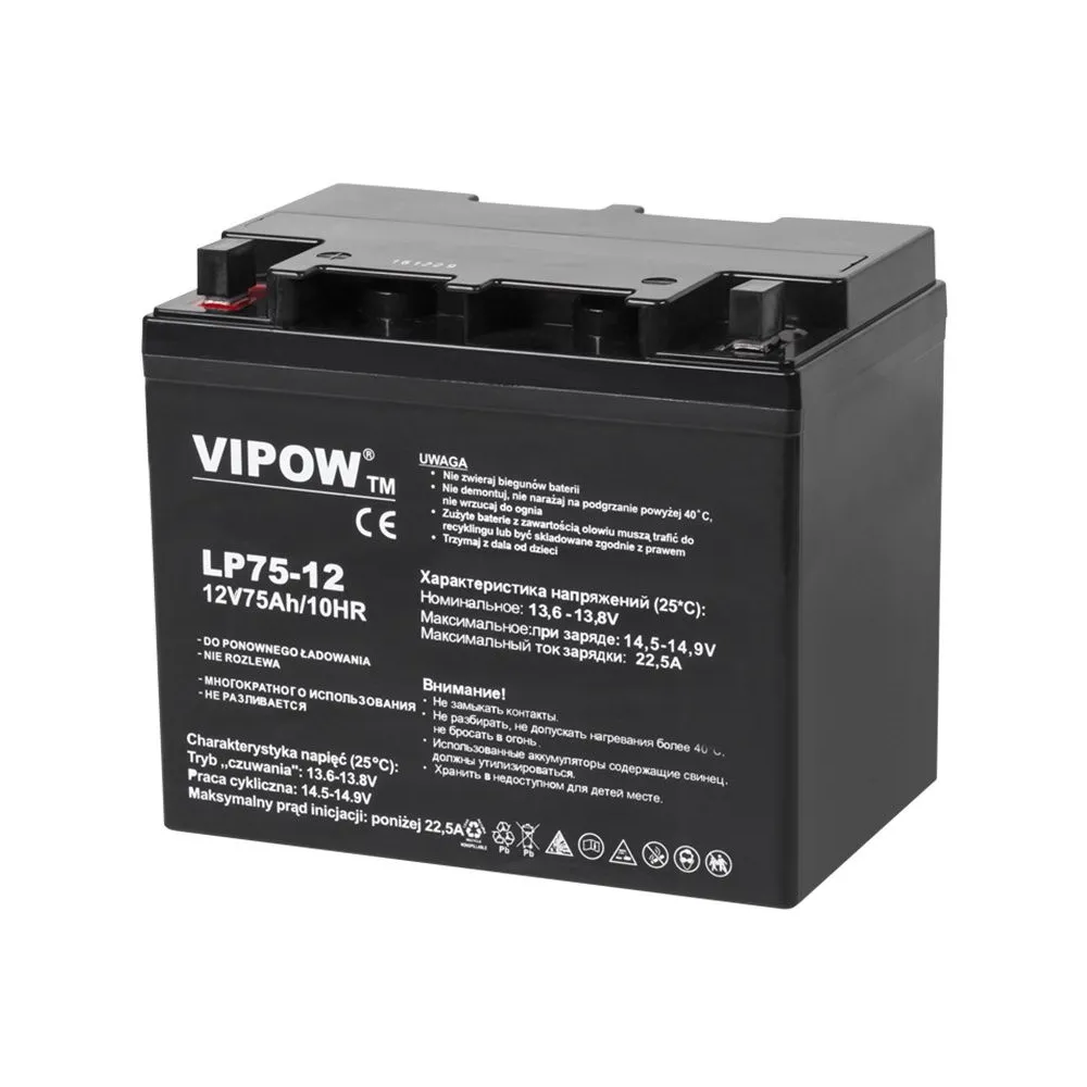 Acumulator gel plumb 12v 75ah