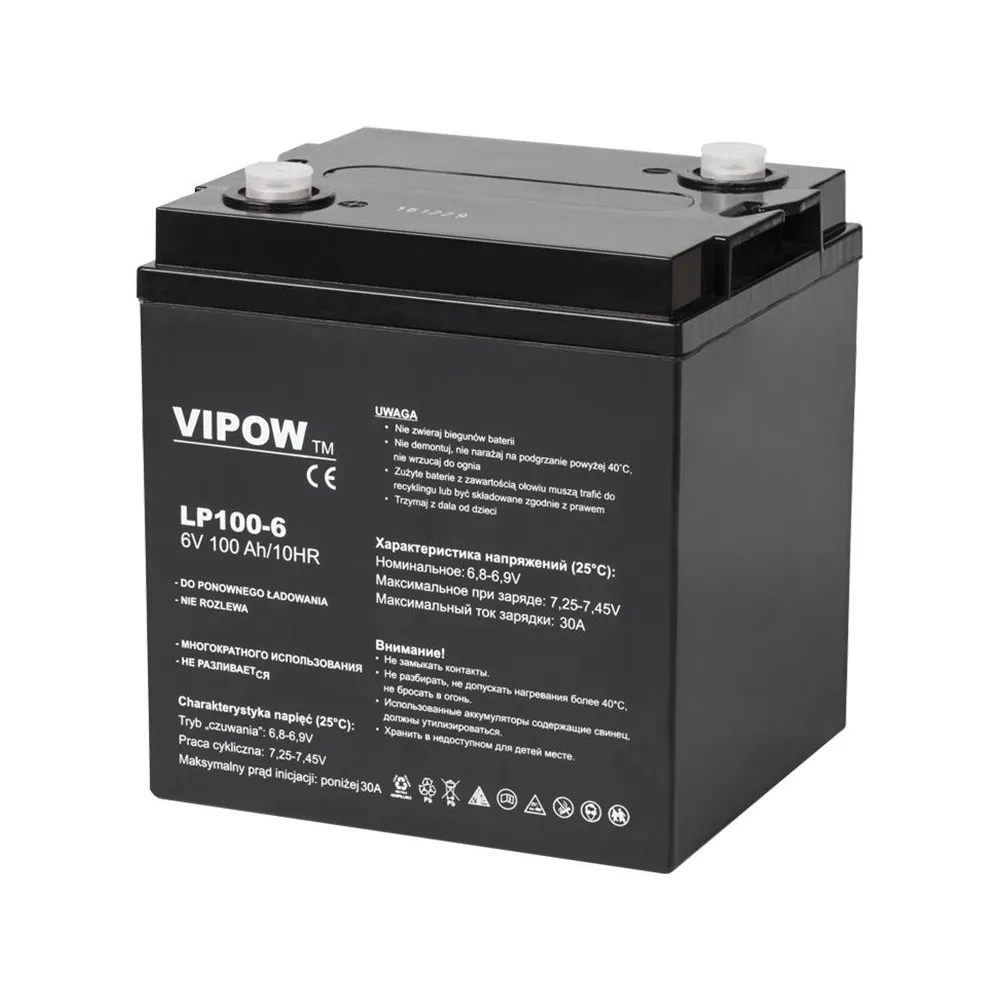 Acumulator vipow 6v 100ah