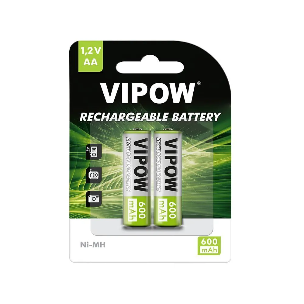 Acumulatori r06 aa nimh 600mah 2buc vipow