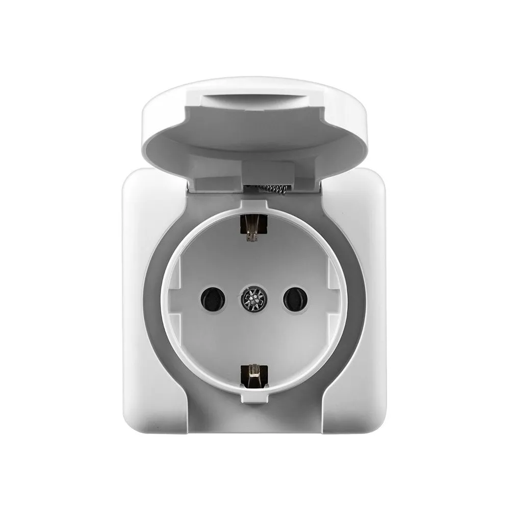 Priza shuko pt cu capac