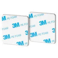 Set 2 carlige baie cu autoadeziv teesa