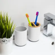 Set 6 accesorii baie alb teesa