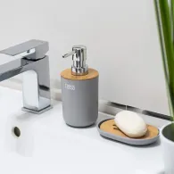 Set 6 accesorii baie gri teesa