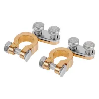 Set 2 borne baterie + / -