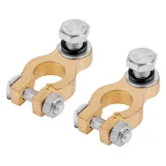 Set 2 borne baterie + / -