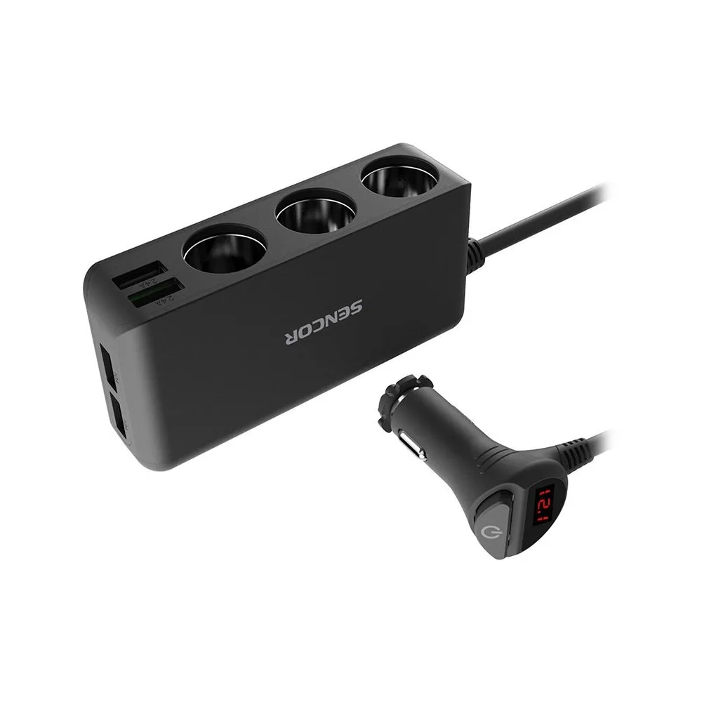 Splitter bricheta auto x3 2 usb