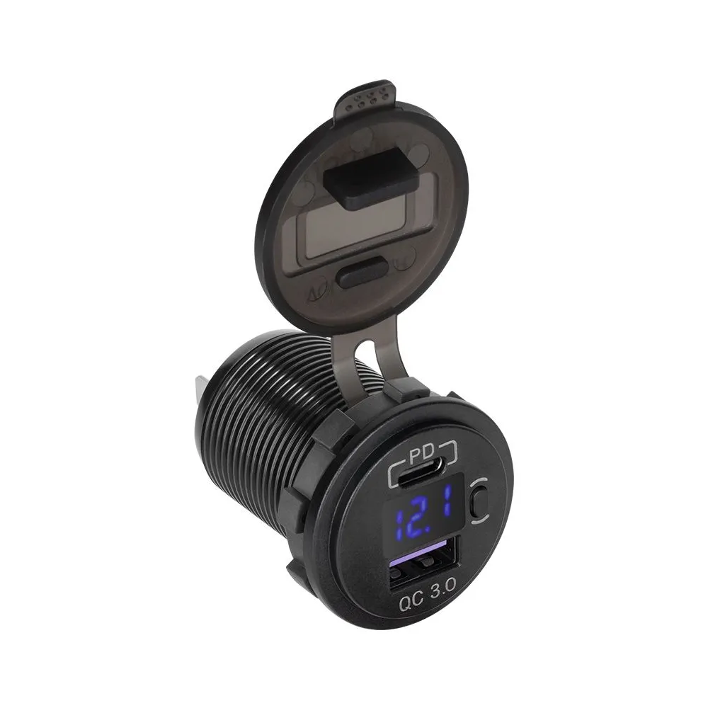 Mufa montaj incarcare usb pd si qc 3.0 48w