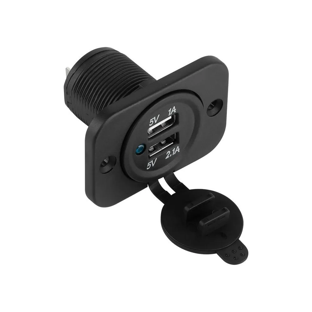 Mufa montaj bricheta auto incarcare 2xusb 3100mah