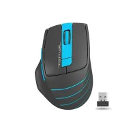 Mouse a4tech gaming wireless 2.4ghz optic 2000 dpi butoane/scroll 6/1 buton selectare viteza negru / albastru fg30 blue (include
