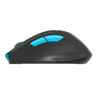 Mouse a4tech gaming wireless 2.4ghz optic 2000 dpi butoane/scroll 6/1 buton selectare viteza negru / albastru fg30 blue (include