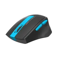 Mouse a4tech gaming wireless 2.4ghz optic 2000 dpi butoane/scroll 6/1 buton selectare viteza negru / albastru fg30 blue (include