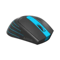 Mouse a4tech gaming wireless 2.4ghz optic 2000 dpi butoane/scroll 6/1 buton selectare viteza negru / albastru fg30 blue (include