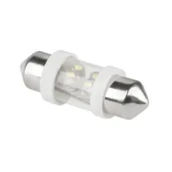 Bec auto 12v t10*31-4led sv 8.5 alb