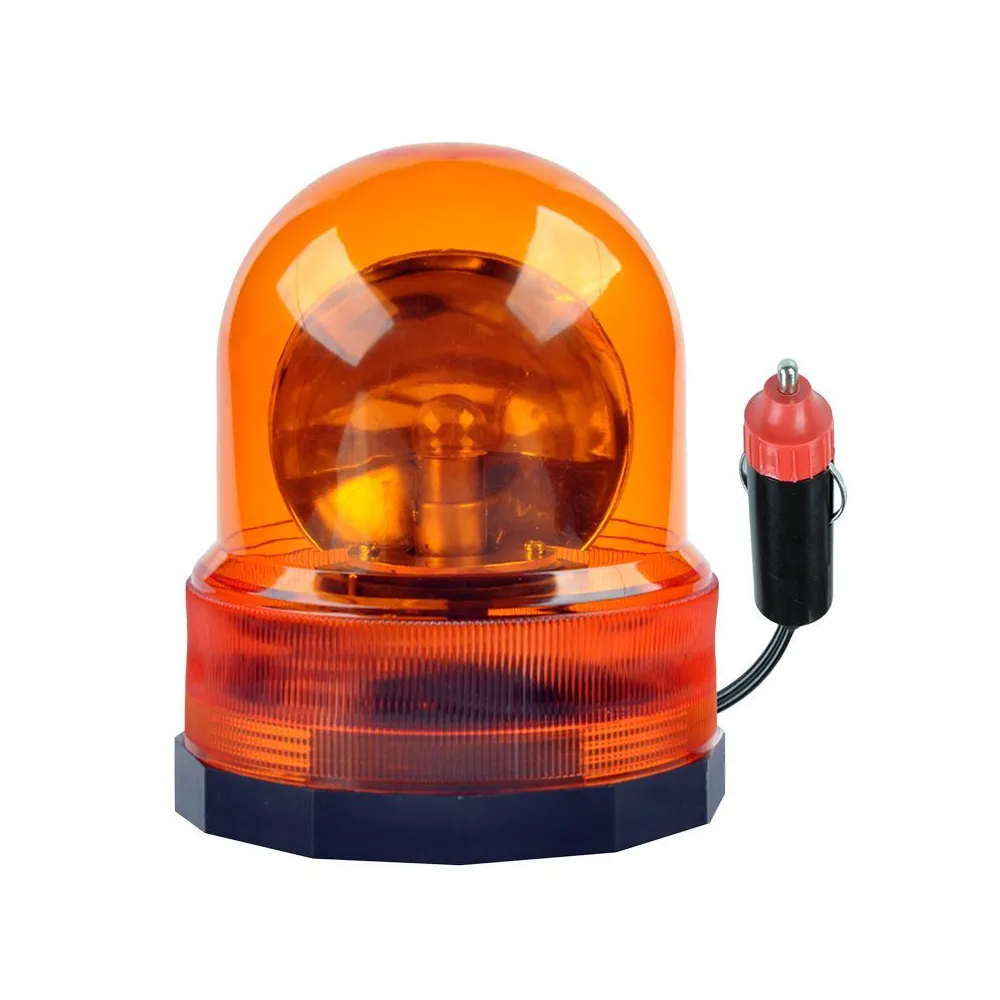 Girofar lumina portocalie 12v