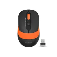Mouse a4tech gaming wireless 2.4ghz optic 2000 dpi butoane/scroll 4/1 buton selectare viteza negru / portocaliu fg10 orange (inc