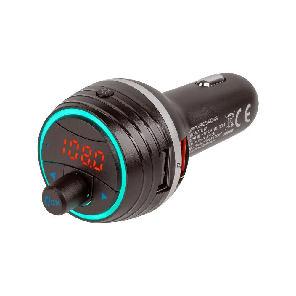 Modulator fm audio display bluetooth peiying